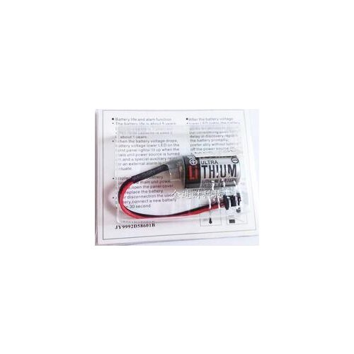 2PCS Brand new ER3V 3.6V JZSP-BAT01 PLC industrial lithium battery ER3