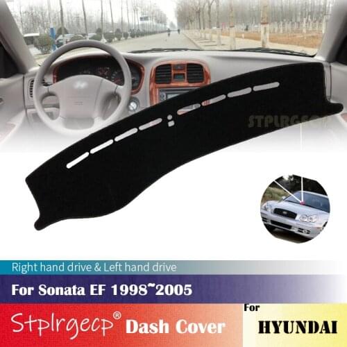 For Hyundai Sonata EF1998-2005 Anti-Slip Dashboard Cover Protective Pad Car Accessories Sunshade Carpet 2000 2001 2002 2003 2004