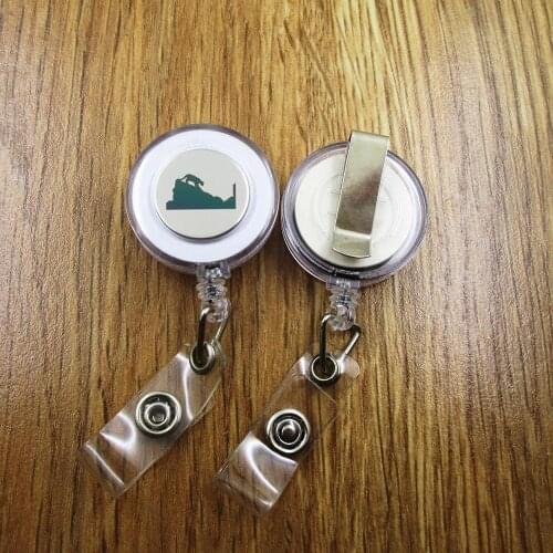 Cougar ID Badge Reel for Docter Nurse Teacher Student retractable recoil id badge holder work fun