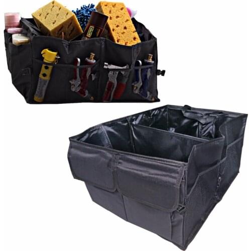 Big Size 50L Oxford Waterproof Folding Storage Box Travel Bags Men Tool Large Capacity for Car Trunk Tools Hardware Organizer