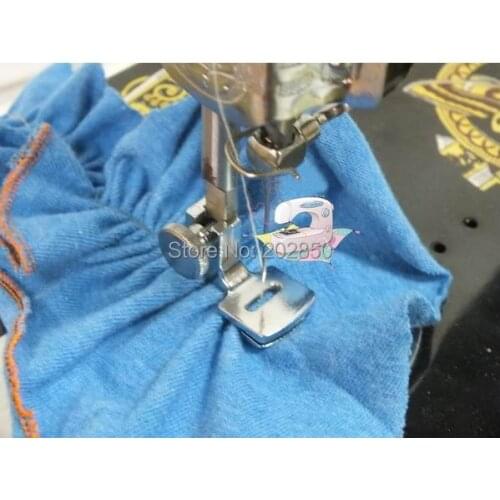 Old Household Sewing Machine Parts,Ruffler Presser Foot,Steel Material,#702,Fit For Singer,Butterfly,Flying Man,Janome