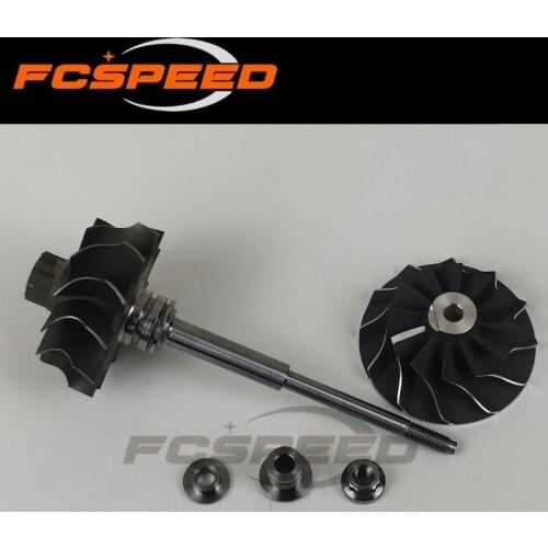 Turbocharger shaft and wheel TD04 49177-01510 for Mitsubishi Pajero Galant L 300 2.5 TD 64 Kw 4D56 1.8 Turbo-D E14A 1988-1996