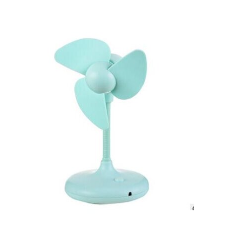 Creative USB Fan Mini Student rotary Desktop Fan Simple Silent Fan16.5X9.5CM battery type