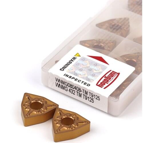 WNMG080404 WNMG080408-TM CNC Lathe Tool WNMG080412-TM Cutter WNMG060404-TM WNMG060408-TM T9125 Carbide Insert Steel Turning Tool