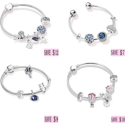 2019 Summer Collection New Style 925 Sterling Silver Holiday Gift for Girls and Women Fits Original Bracelet Bangle DIY Jewelry