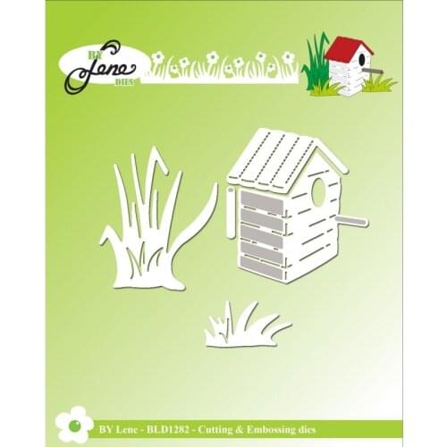 AliliArts Metal Cutting Dies Birdhouse & Grass diy Scrapbooking Photo Album Decorative Embossing PaperCard Crafts Die 2020