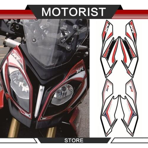 MOTORIST Front Fairing Motor Number Board 3D Gel Protector for BMW S1000XR S1000 XR 2015 2016 2017