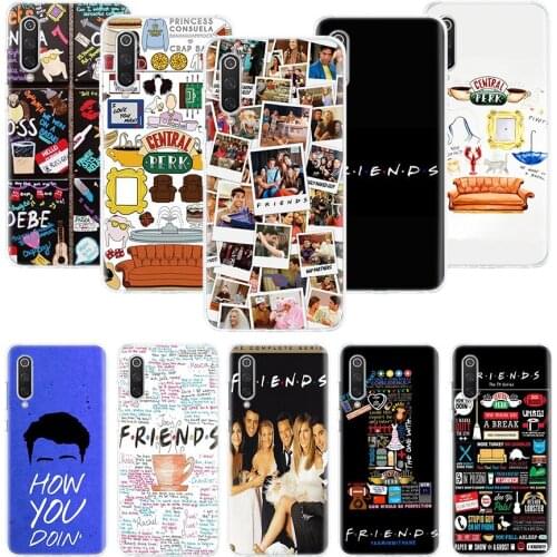Friends Together Case for Xiaomi Redmi Note 10 9 9S 8 7 6 8T 8A 7A 6A S2 K30 K20 MI 9 8 CC9 F1 Lite Pro Soft TPU Phone Cover