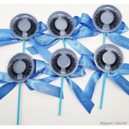 10 Pairs Black Lollipop False Eyelashes Natural Long Cross Eye Lashes Handmade Beauty Makeup Extension Tools Hot Sale Faux Mink