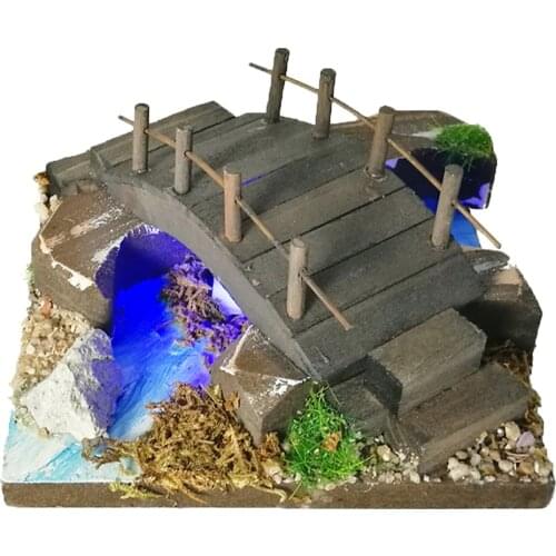 Rural Style Fairy Garden Building for 1/12 Dollhouse Furnishings Home Yard Miniatures Decoration Toys set dolls accessory
