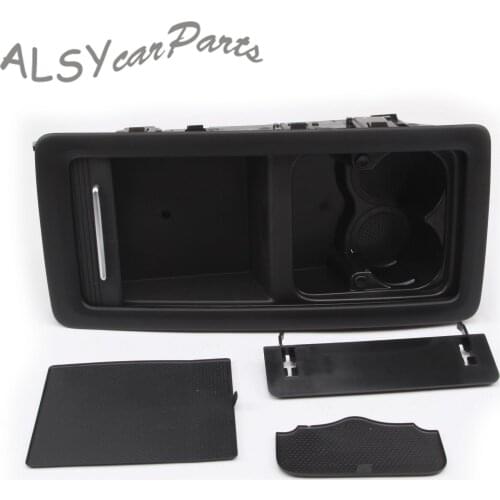 For VW CC Passat CC 2009-2012 Seat Bench Central Storage Box Tray Black Plastic Stowing Tidying Box 3C8 885 977 3C8 863 328 A