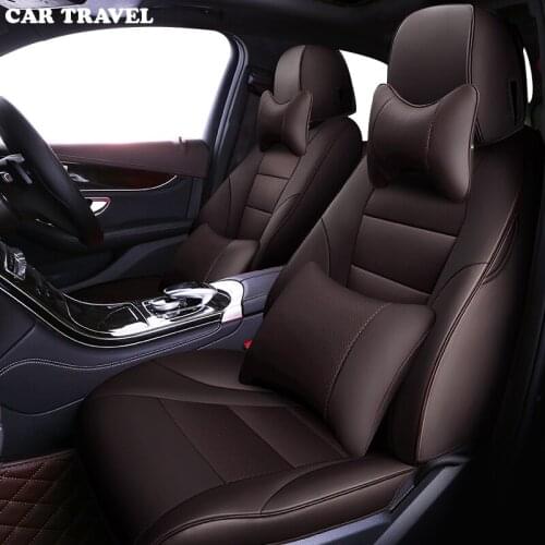 CAR TRAVEL Custom leather car seat cover for honda civic 2006-2011 accord 7 city 2013 cr-v 2011 2018 Odyssey Car seat protect