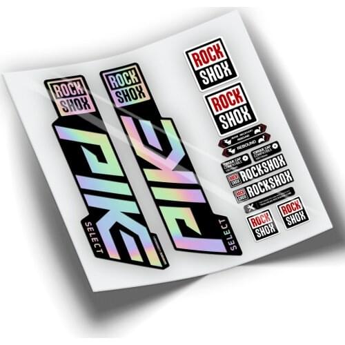 STICKERS FORK BICYCLE ROCKSHOX PIKE SELECT 2021 WP388