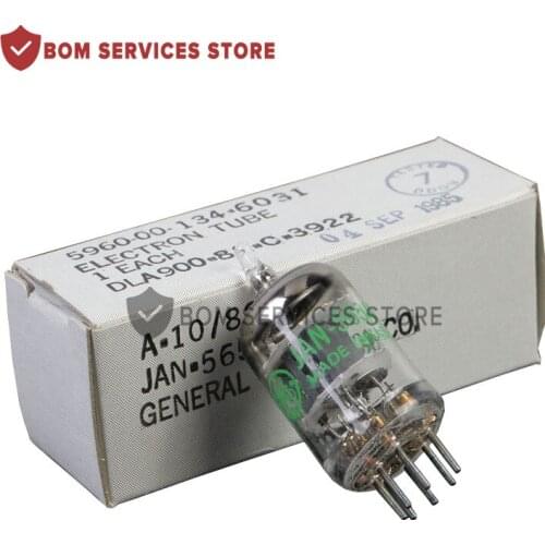 2PCS/LOT GE5654W GE 5654W NEW AND ORIGINAL Tube Upgrade 6J1 / 6m1 / EF95 / 403A / 6AK5 / 403B / CV4010