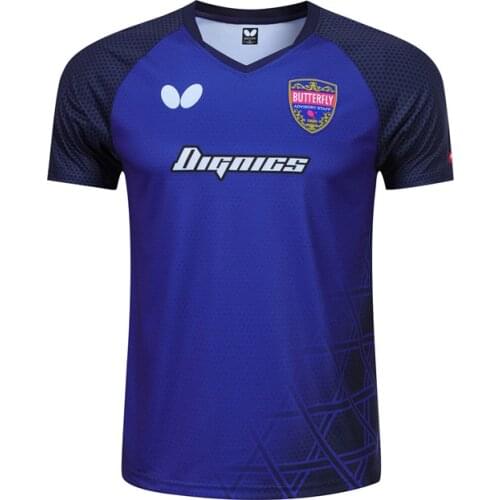 New Table Tennis Suit Badminton Clothing Men‘s/Women‘s Suit Short-sleeved Badminton Competition Training Clothing Quick-Dry