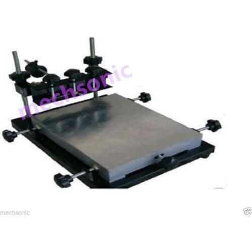NEW Manual solder paste printer PCB SMT stencil printer L size 600*450mm high quality ne