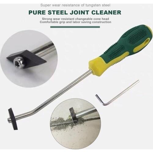 Professional Ceramic Tile Grout Remover Tungsten Steel Tile Gap Cleaner Drill Bit For Floor Wall Seam Cement Cleaning Hand Tools