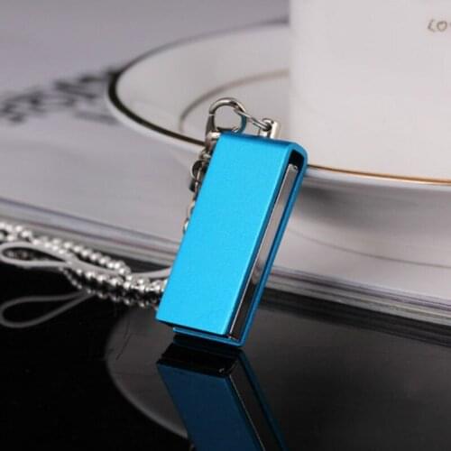 Usb 2.0 Pendrive Usb Flash Drive 4gb 8gb Metal Key Chain Flash Drive 16gb 32gb Custom Logo 10Pcs Free Waterproof Business Drive