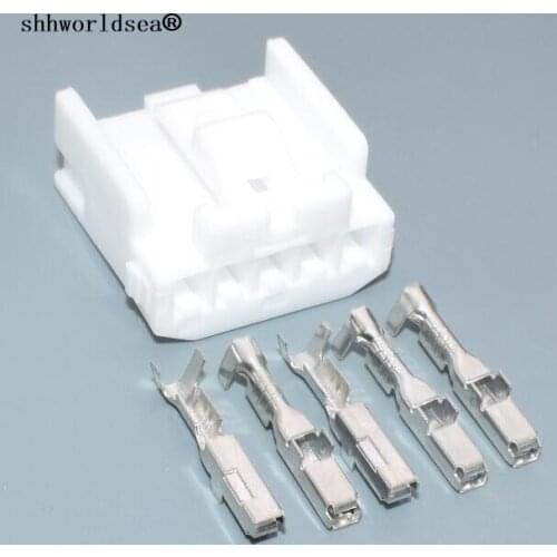 Worldgolden 2.2mm 5pin for Toyota Corolla glass lifter switch plug cable connector 7283-1050