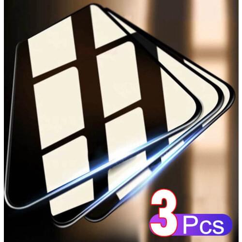3Pcs Protective Glass For Samsung Galaxy A12 A51 A30s A21s S20 FE Glass Screen Protector On Samsun A12 A 12 A 51 Safety Pelicula