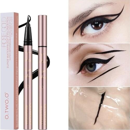 Liquid Eye Liner Waterproof Sweat Resistan Eye Liner Pencil Makeup Tool For Profession Beginning People Maquillaje