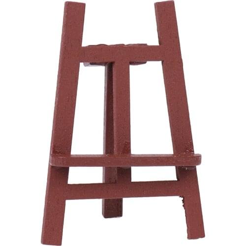 1:12 Miniature Blackboard Chalkboard Drawing Miniature Easel Dollhouse Classroom Accessory Miniature BlackBoard Furniture Toys