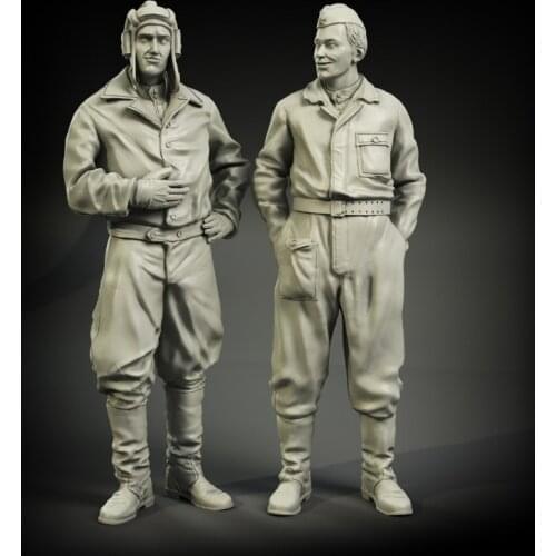 1/35 Resin Figures Model GK Kits Unassambled Unpainted C646