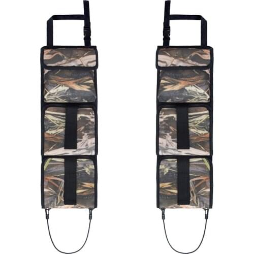 Multi color car front seat back storage bag with pocket complex back pocket for gun