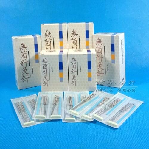 5 boxes quality steel handle Yunlong sterile acupuncture needle 200pcs/box size 0.16/0.25/0.30/0.35mm