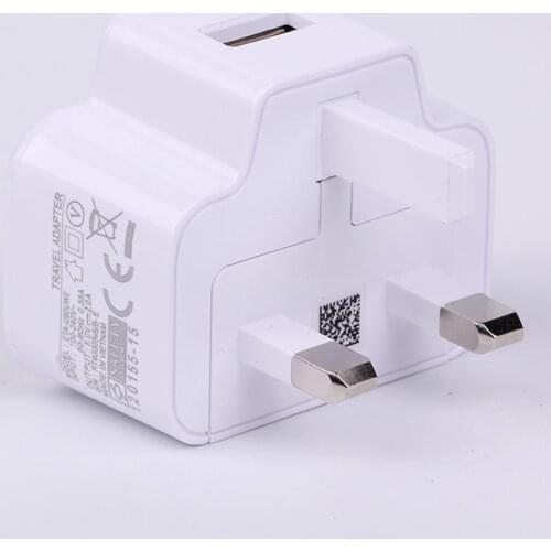7100 good Genuine UK Plug USB Wall Charger 5V 2A Travel Home Charging Charger Mobile Phones Charge Adapter for iPhone 200pcs