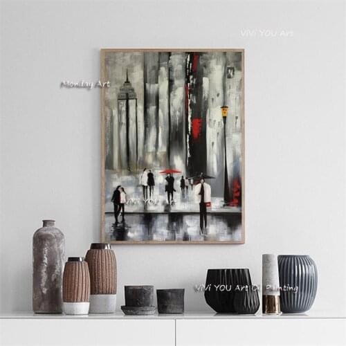 Abstract Art Oil Painting Canvas Painting Wall Pictures For Living Room bedroom Home Decor Canvas Painting Color block NO FRAME