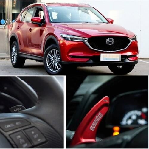 Car Accessories Aluminum Steering Paddle Shifter Extension For Mazda CX-5 Car-styling