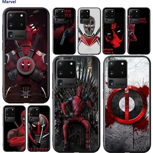 Deadpool Marvel Art For Samsung Galaxy A01 A11 A22 A12 A21S A31 A41 A42 A51 A71 A32 A52 A72 A02S Soft Phone Case