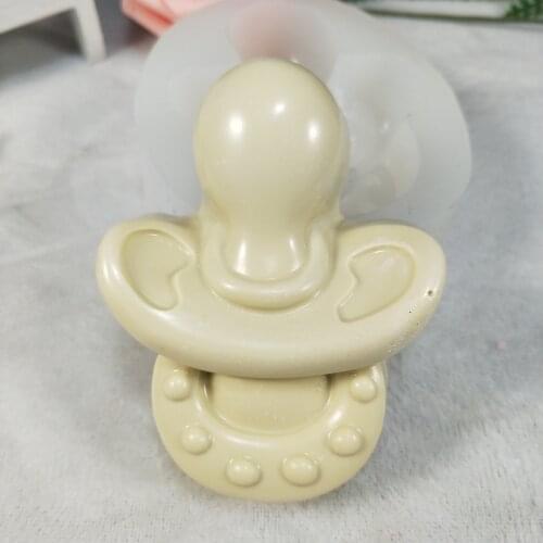 QT0267 PRZY Baby Pacifier Soap Mold Silicone Mold Nipple Soap Molds Gypsum Chocolate Candle Molds Soap Mould Clay Resin