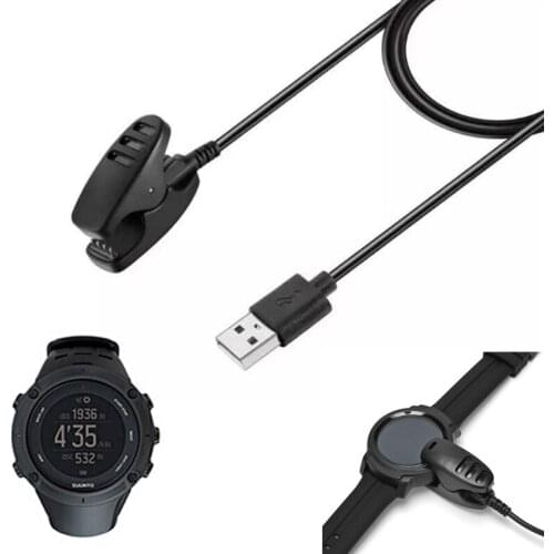 Dock Charger Adapter Charge USB Charging Cable for Suunto 5/3 Fitness/Spartan Trainer Wrist HR/Ambit 1/2/3/Traverse/Core/Kailash