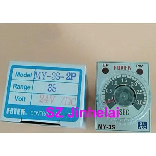 FOTEK MY-3S-2P-24V Authentic original Time relay MY-3S-2P 24VDC