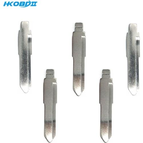 HKOBDII #70 for Lioncel Metal Blank Uncut Flip KD Remote Key Blade