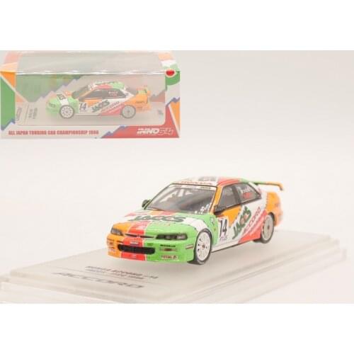 IN NO 1:64 Honda Accord #14 JTCC 1996 alloy toy car toys for children diecast model car Birthday gift