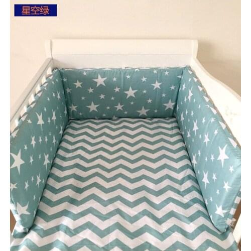 1pcs Cartoon Infant Crib Bedding Set kit de berço Cot Bumpers Bedding for Infant 180cm Length 30cm height