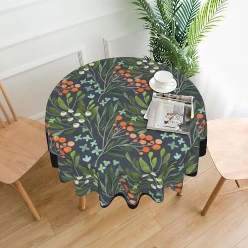 Summer Tablecloth Print Decoration Table Cover Polyester Buffet Wholesale Waterproof Table Cloth