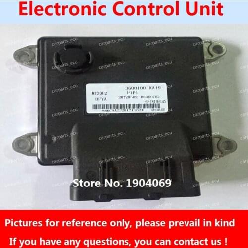 Engine Computer Board B6000702 28229562 3600100-KA19 MT22 ECU B6000701 28296741 28386444 3600100-VA43 For Dongfeng Sokon Car