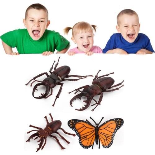 Simulation Insect Bee Growth Cycle Model Figurines Toys Chicken Turtle Frog Set Ant Cycle Model Mosquito Play Growth Figure N3H5
