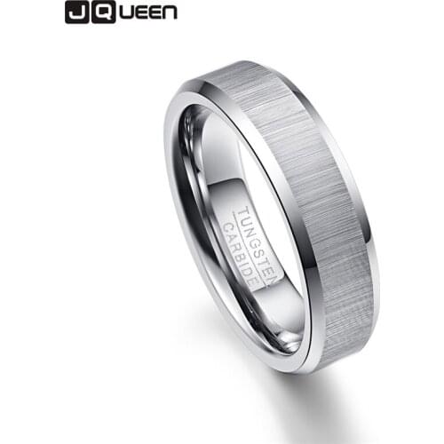 8mm Men Rings 100% Tungsten Carbide Scrub Wedding Bands Mens Jewelry Gift Anillos para hombres Pierscienie