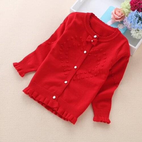 2020 New Children Sweaters 3-16 Years Girls' Sweaters Cotton Children Cardigans Kids Sweaters