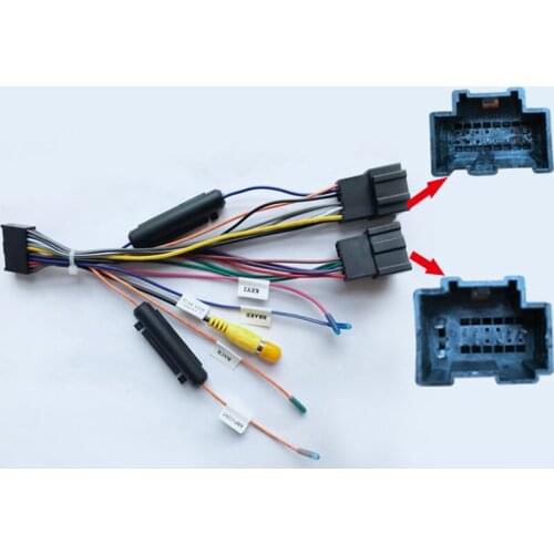 New Hot Special ARKRIGHT Wiring Harness Cable For Chevrolet Captiva Radio Head Unit Adaptor