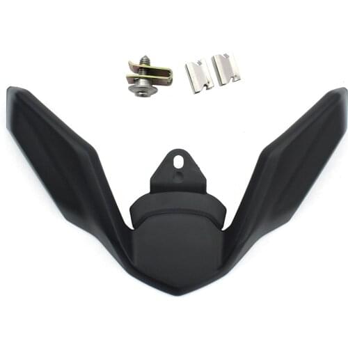 Black Plastic Beak Extension Front Fender Wheel Cover For BMW R1200GS LC R1250GS 2017 2018 2019 Motorcycle