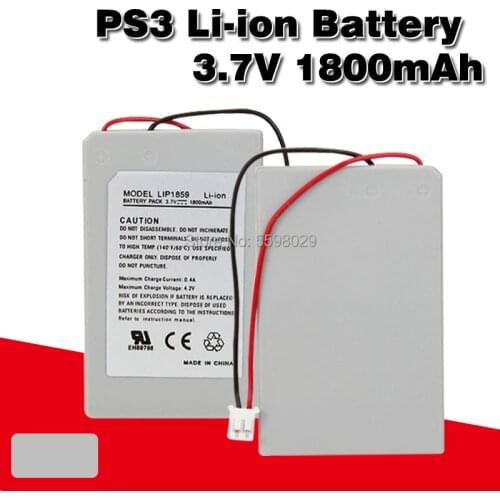 Rechargeable 3.7V 1800mAh Li-ion Power Pack for PS3 game controller Battery Pack for PS3 gamepad