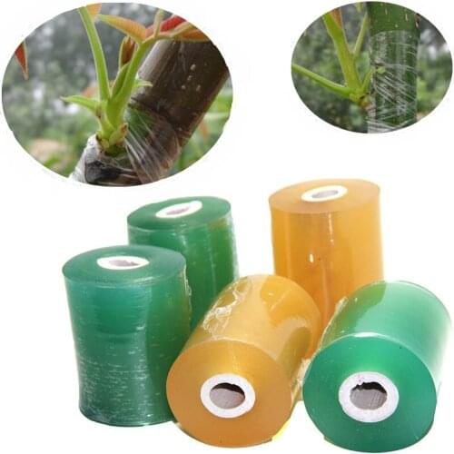 1Roll grafted film Pruning Strecth graft budding barrier floristry Garden tree Nursery floristry repair Roll tape wrap film