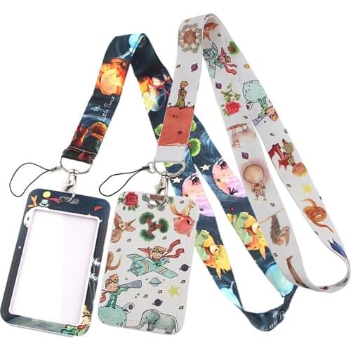 DZ1224 Prince And Fox Neck Strap Lanyard for keys ID Card Gym Mobile Phone Straps USB badge holder DIY Hang Rope Lariat Lanyard