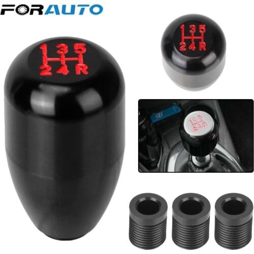 For Manual Transmission Replacements Aluminum Alloy Car Accessories Racing 5 Speed Gear Shift Knob JDM MT Gear Stick Shifter